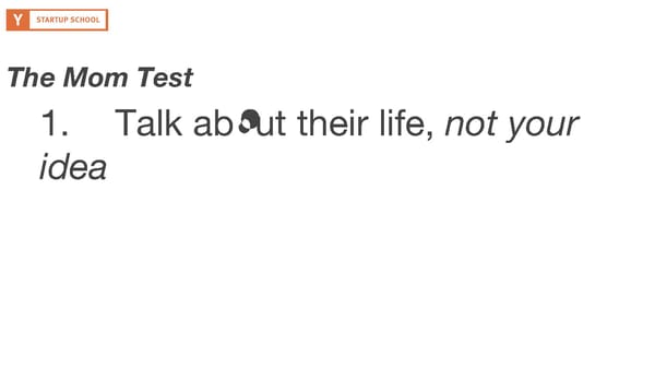 How to Talk to Users - Page 6